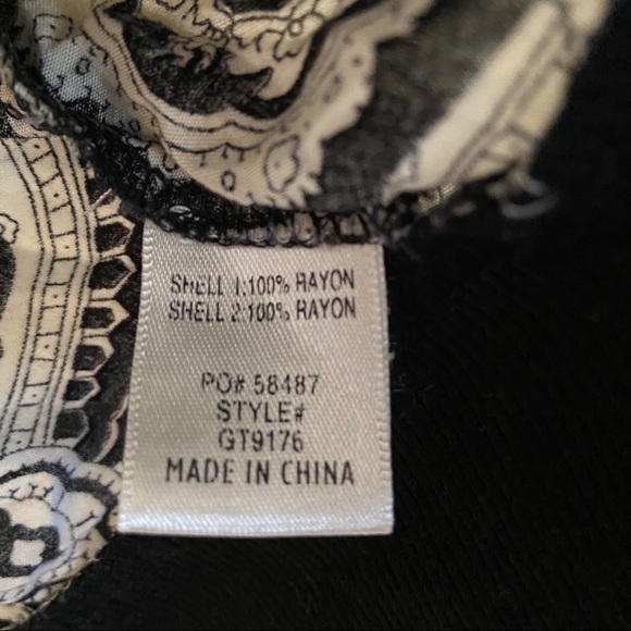 Retro Art Deco Zip-up Lightweight Jersey Jacket - Picture 6 of 6